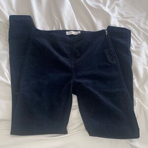 Tory Burch billet legging size 25 black corduroy style 31931 like new!